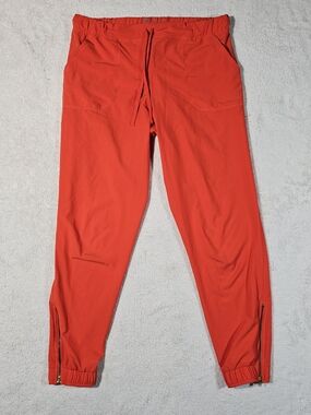 Albion Orange  Drawstring Jogger Pants Size S.